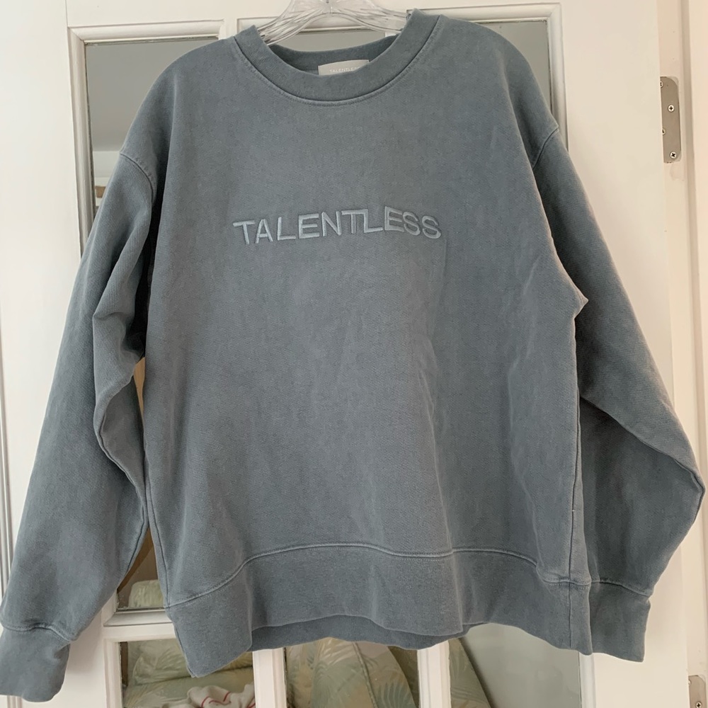 Talentless Sweatshirt slate blue